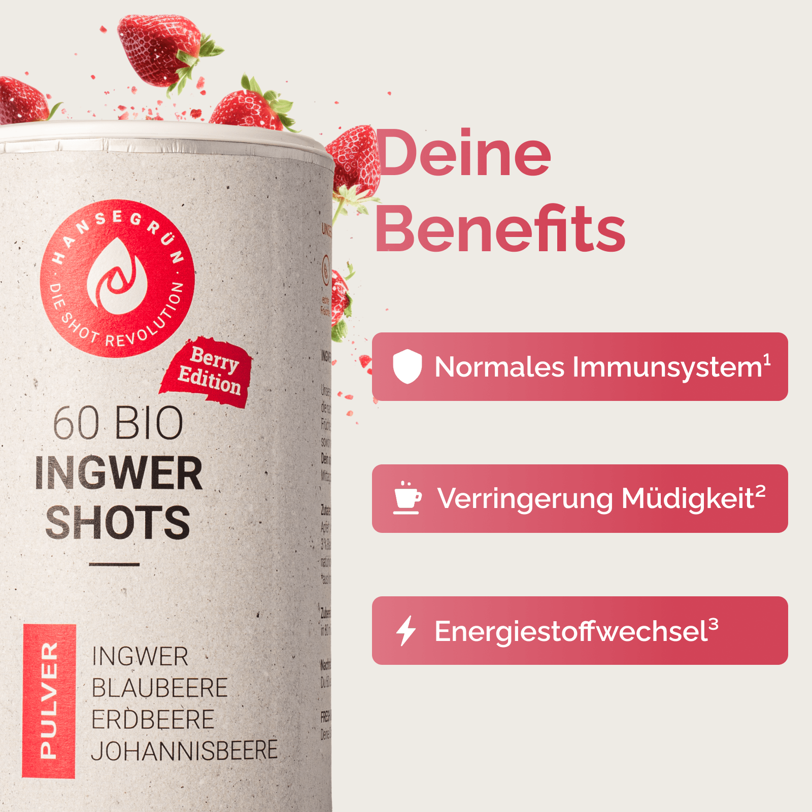INGWER BERRY SHOTS
