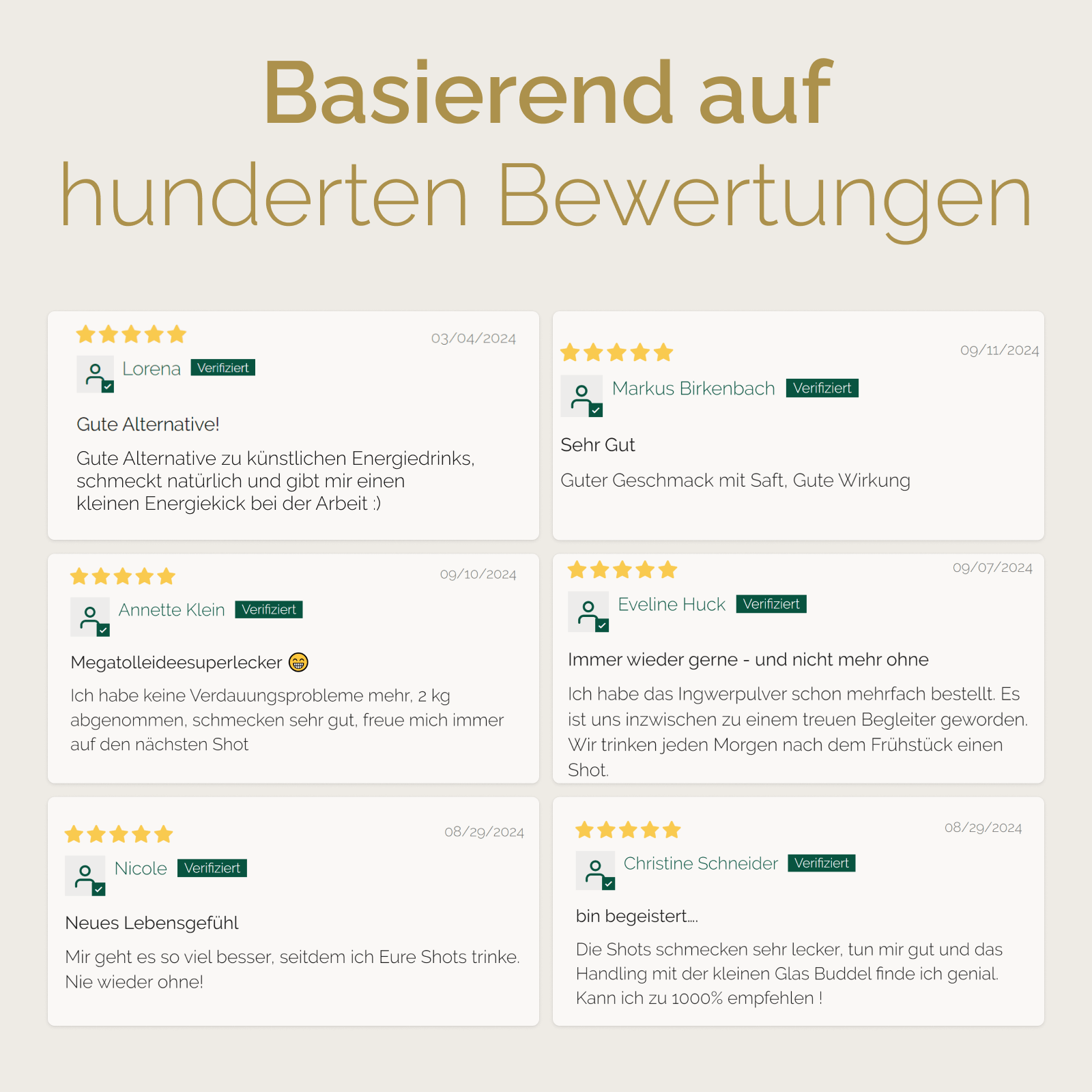 INGWER KURKUMA SHOTS