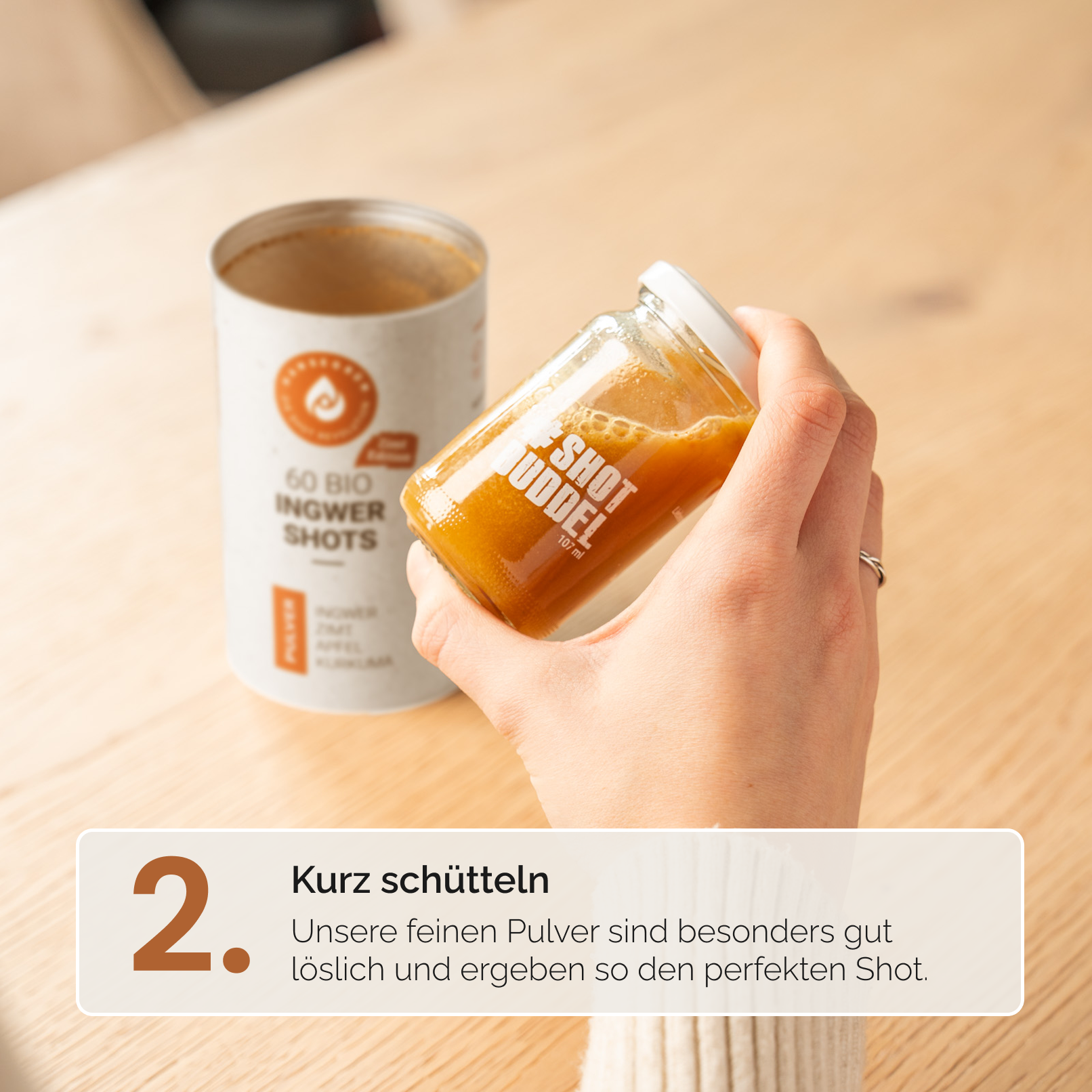 INGWER ZIMT SHOTS