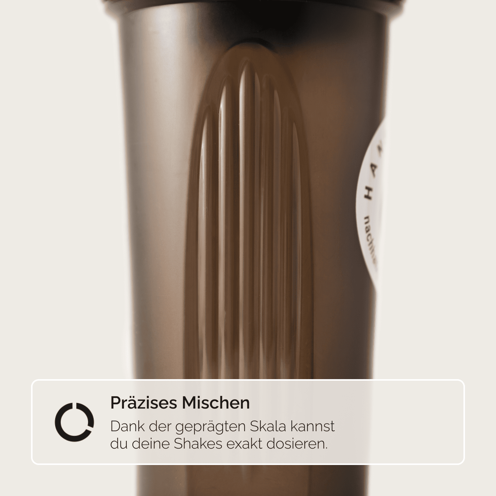PROTEIN SHAKER SCHWARZ