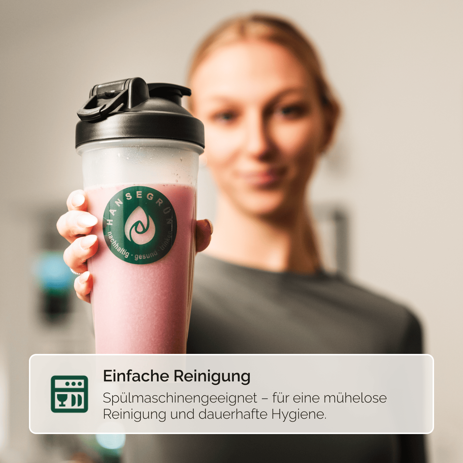 PROTEIN SHAKER TRANSPARENT