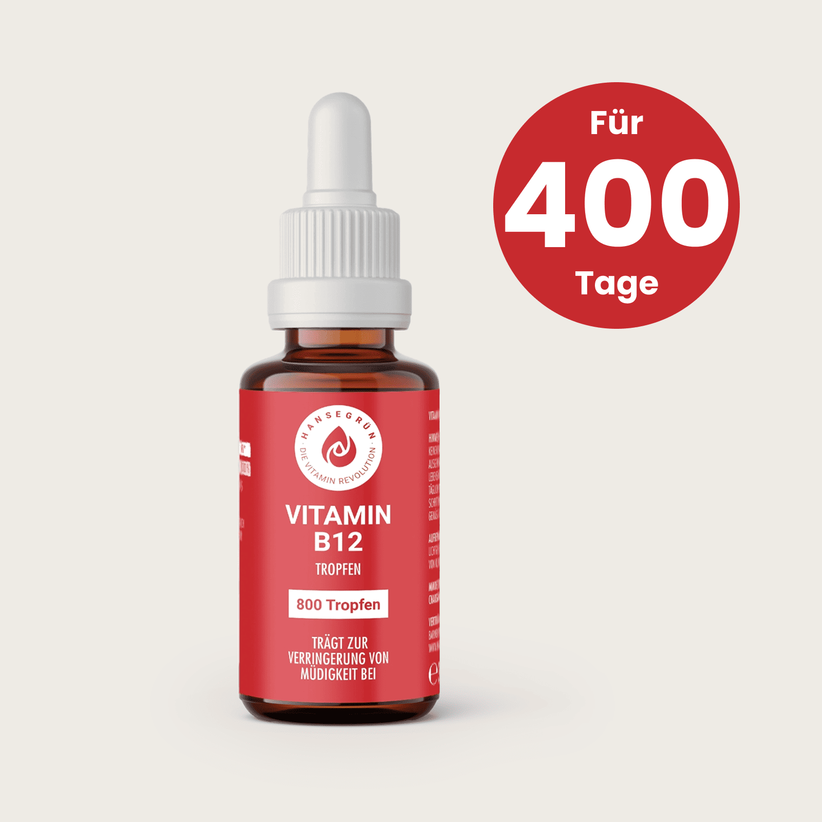 Vitamin B12 als Tropfen