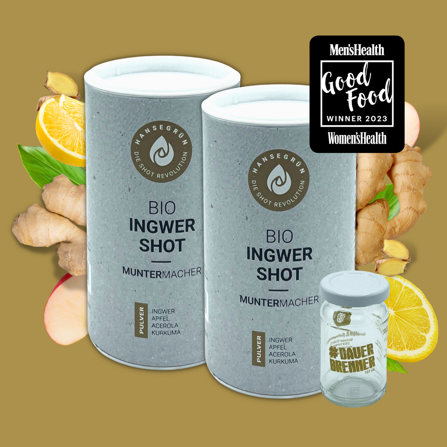 SPARPACK - 2 x 60 BIO INGWER SHOTS