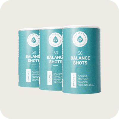 3 Dosen Wasser Balance Shot