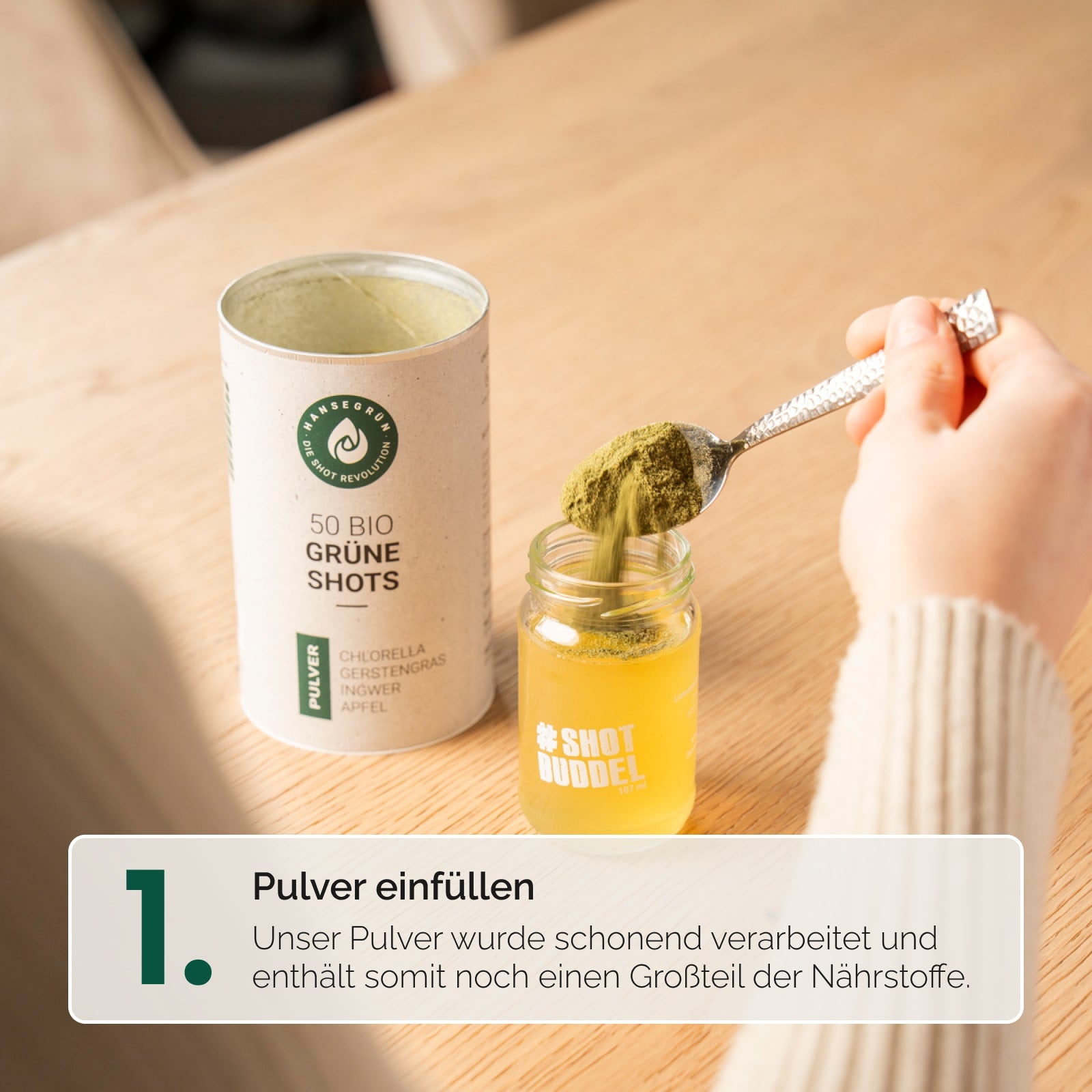 GRÜNE DARM¹ SHOTS