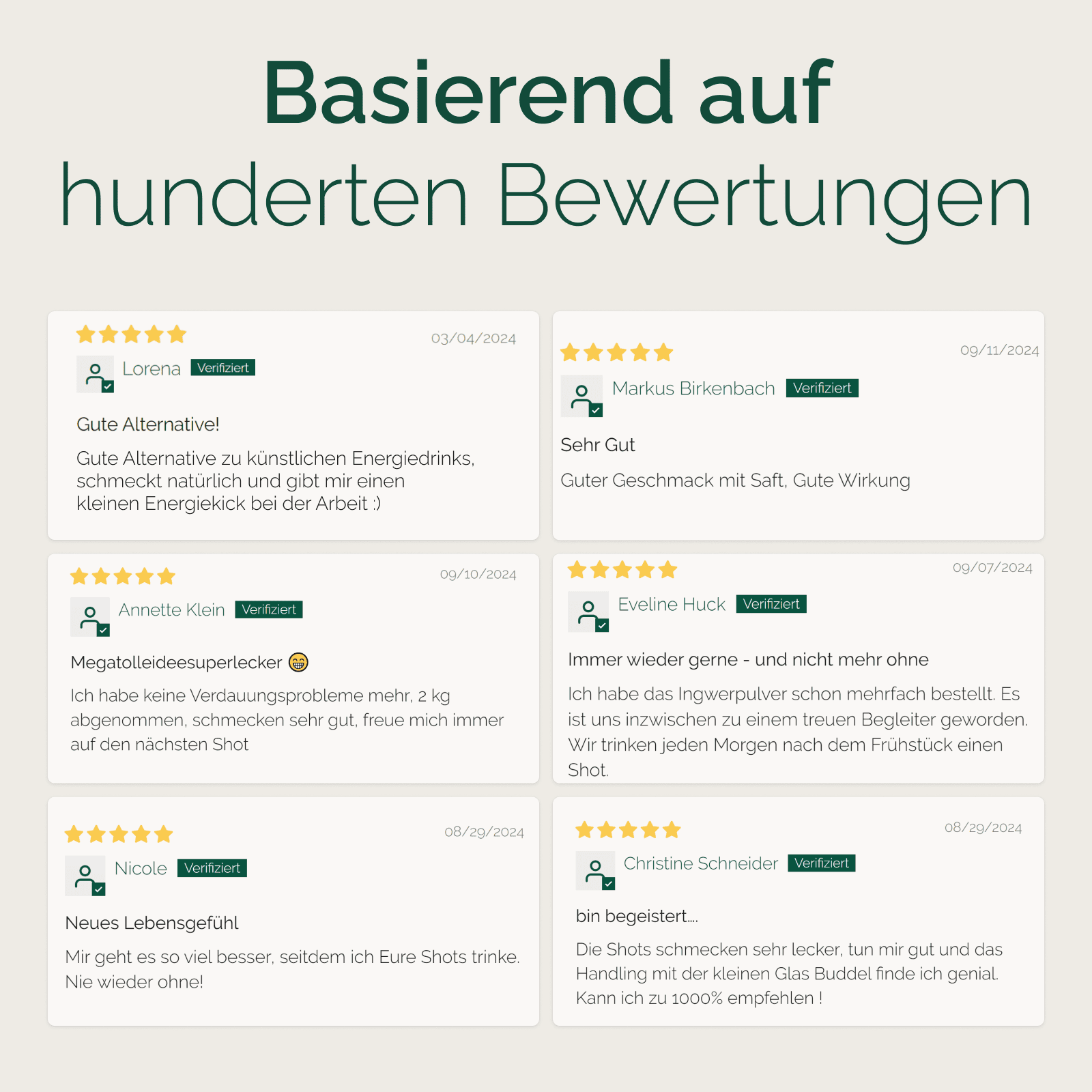 IMMUNDARMSET - INGWER & DARM SHOTS