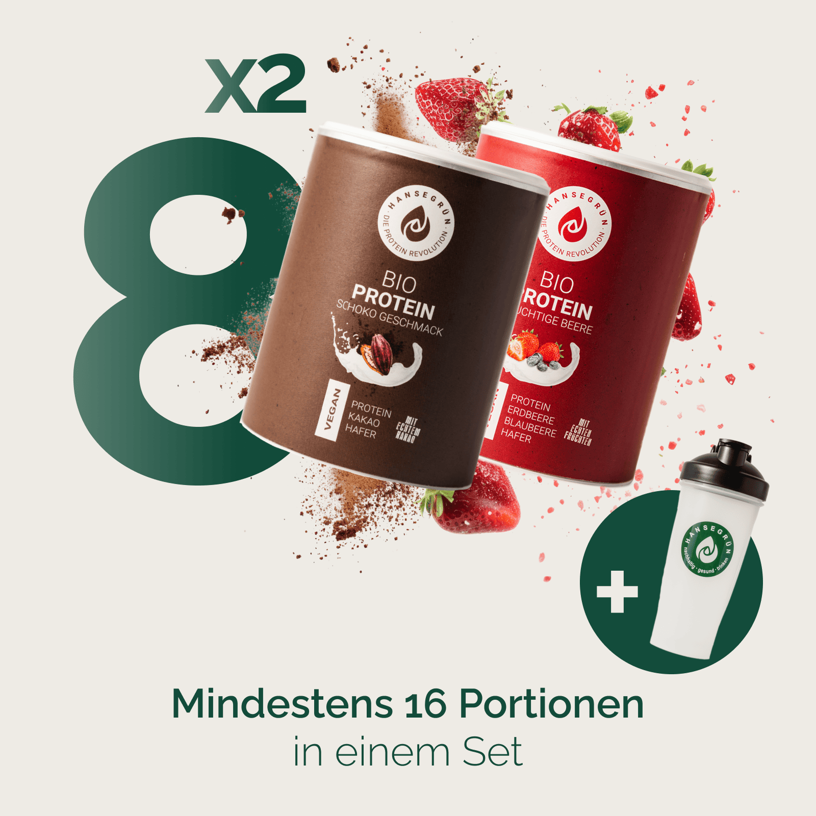 KENNLERNSET - BIO PROTEINE & SHAKER