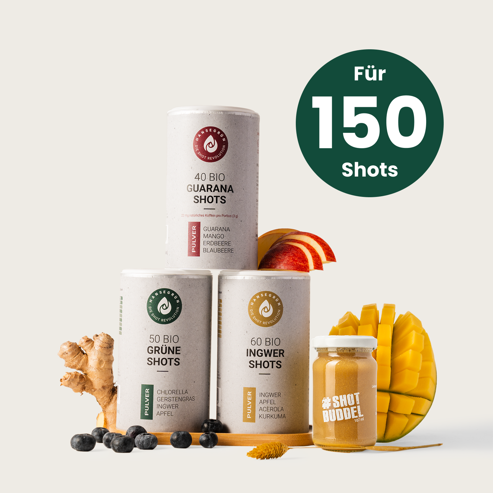 KENNLERNSET - BIO SHOTS