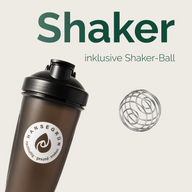 KENNENLERNSET SHAKES & SHAKER: Grafik vom schwarzen Shaker mit Shaker-Ball