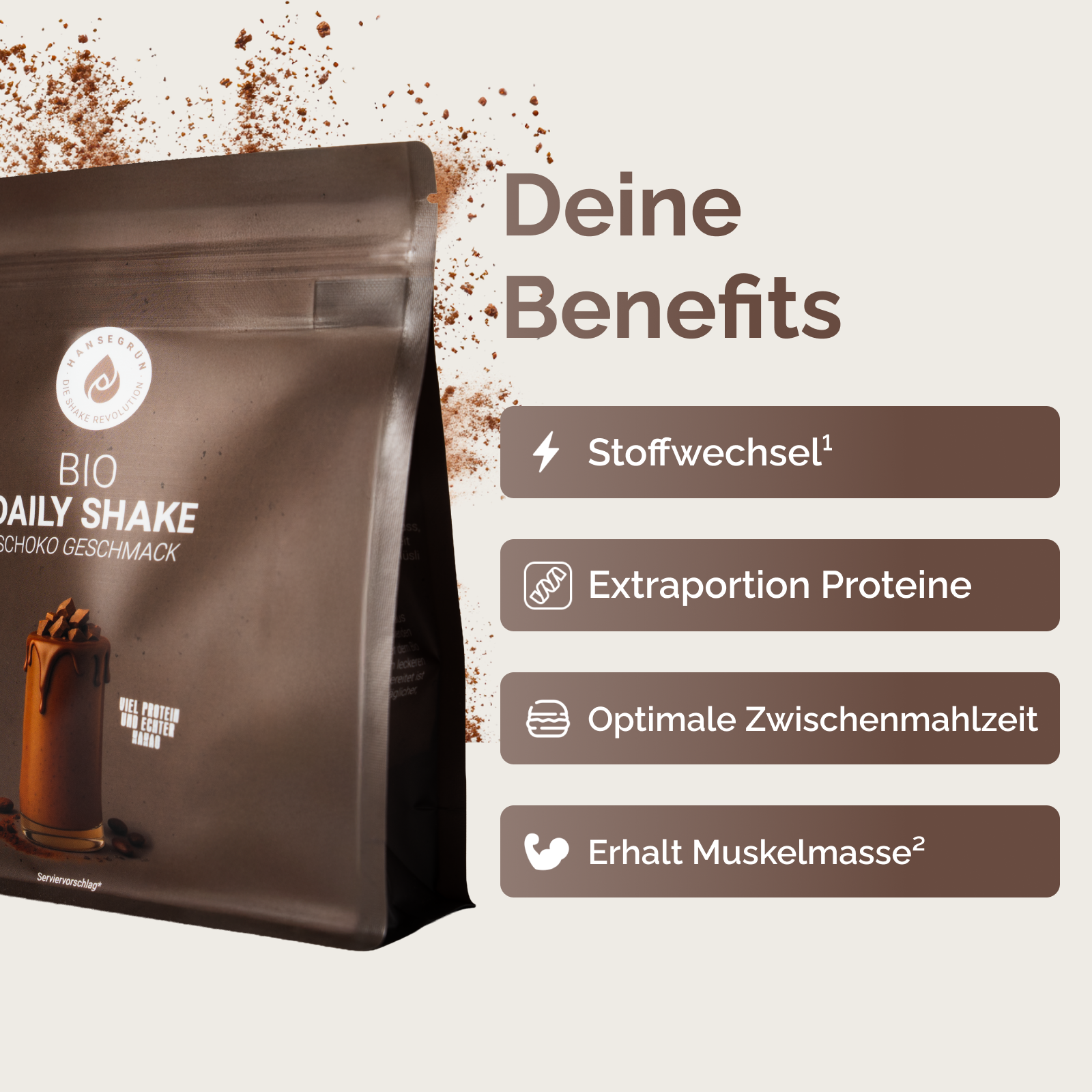 DAILY SHAKES "SCHOKO"