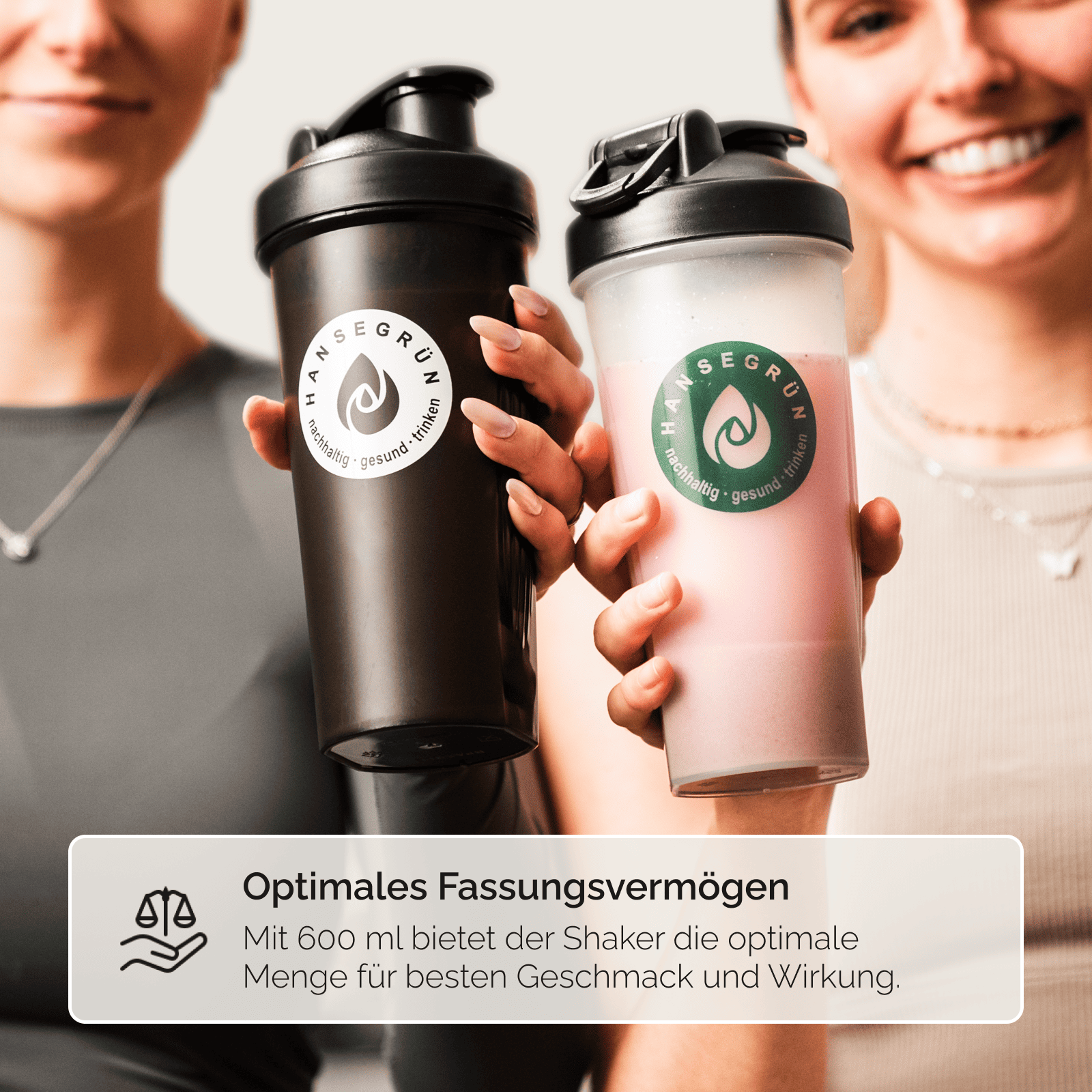 PROTEIN SHAKER SCHWARZ 600 ML