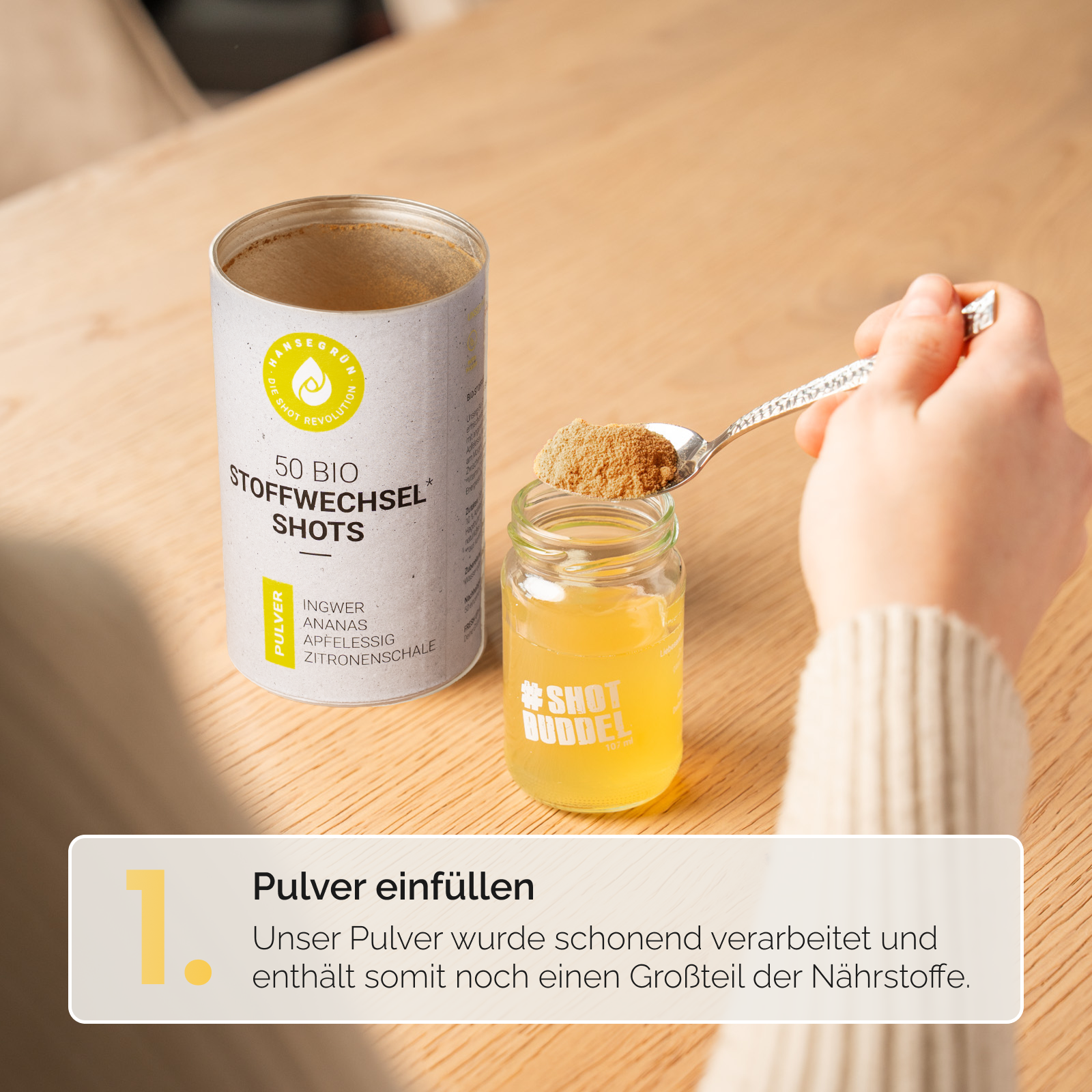 3 in 1 Stoffwechsel³ Shot