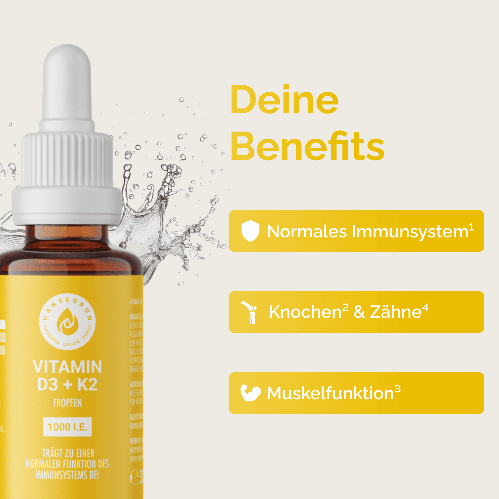 VITAMINTROPFEN D3K2