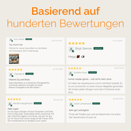 VITAMINTROPFEN D3K2 KIDS: Grafik mit Kundenbewertungen