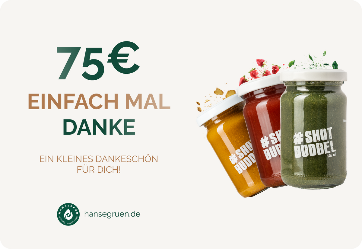 Geschenkgutschein Dankeschön 75 #Anlass_Dankeschön #Gutscheinwert_75