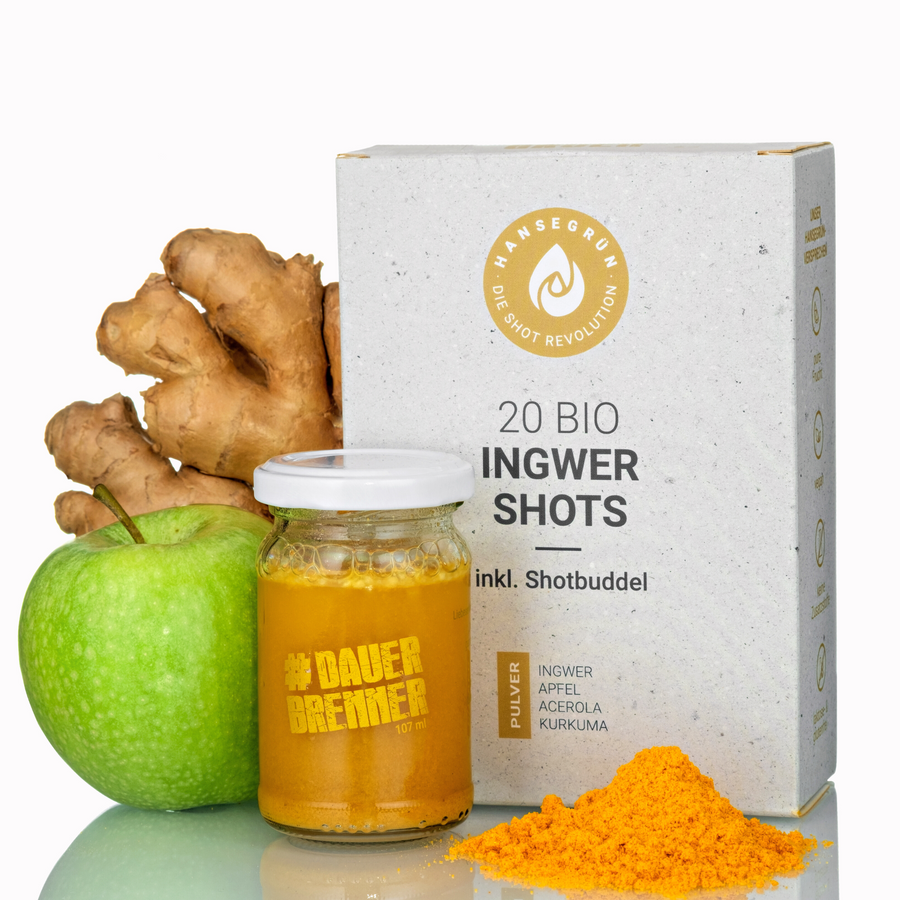 STARTERPAKET - 20 BIO INGWER SHOTS